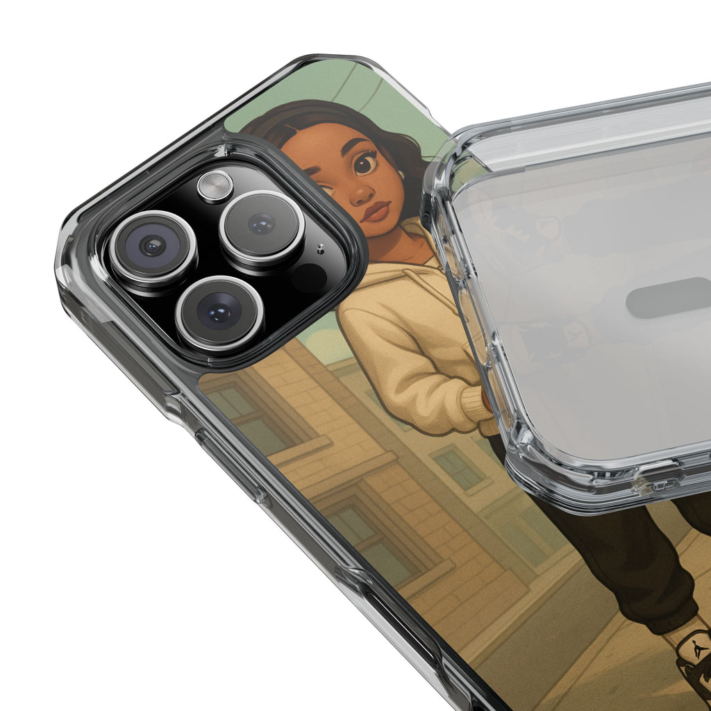 Stylish Magnetic Phone Case, Trendy Clear Impact Case, Protective Phone Cover, Unique Phone Accessory, Customizable [...]