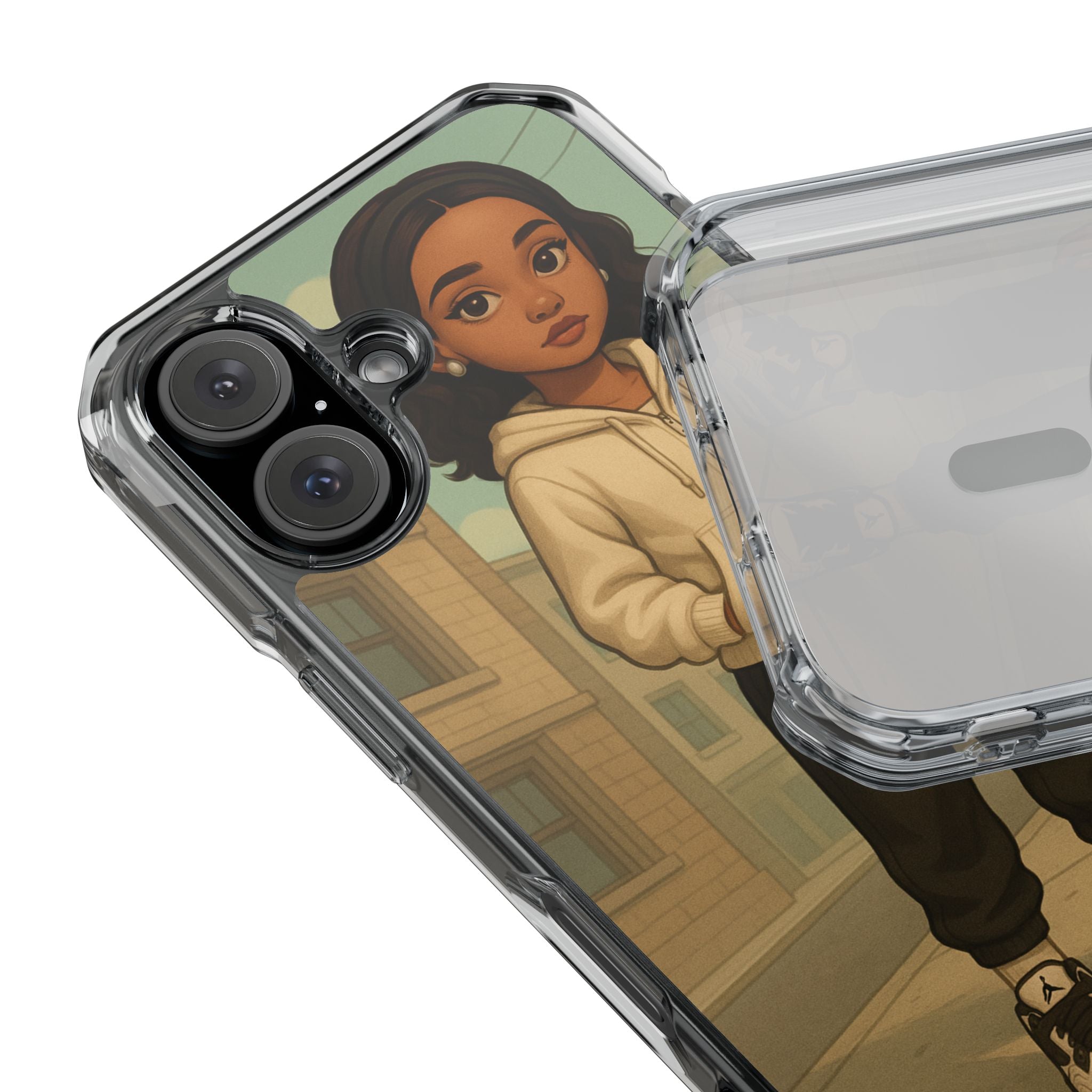 Stylish Magnetic Phone Case, Trendy Clear Impact Case, Protective Phone Cover, Unique Phone Accessory, Customizable [...]