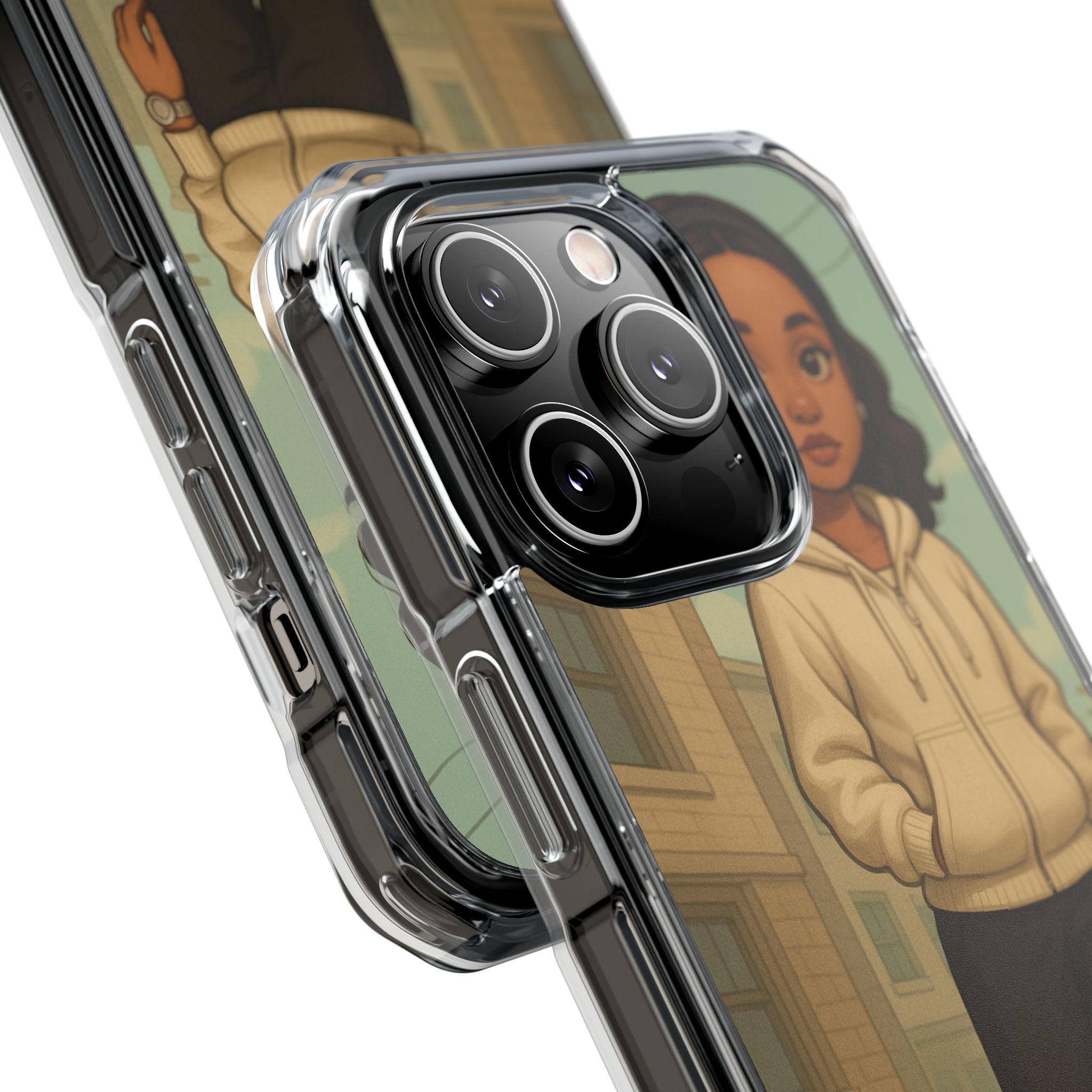 Stylish Magnetic Phone Case, Trendy Clear Impact Case, Protective Phone Cover, Unique Phone Accessory, Customizable [...]