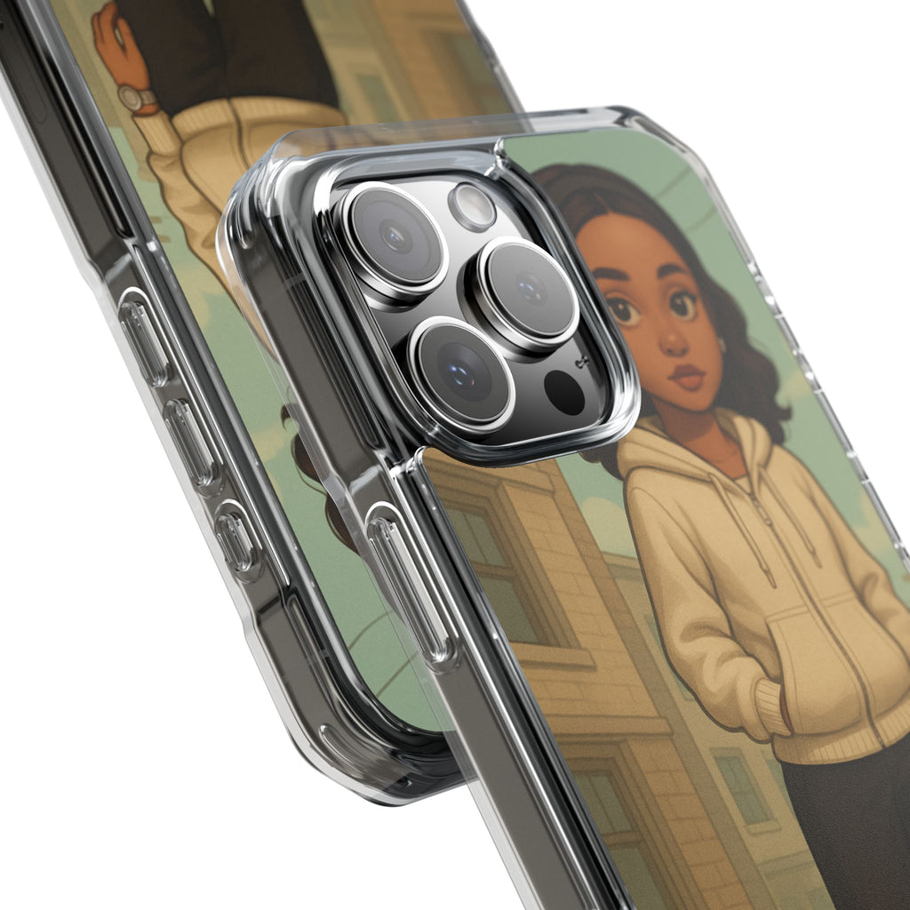 Stylish Magnetic Phone Case, Trendy Clear Impact Case, Protective Phone Cover, Unique Phone Accessory, Customizable [...]