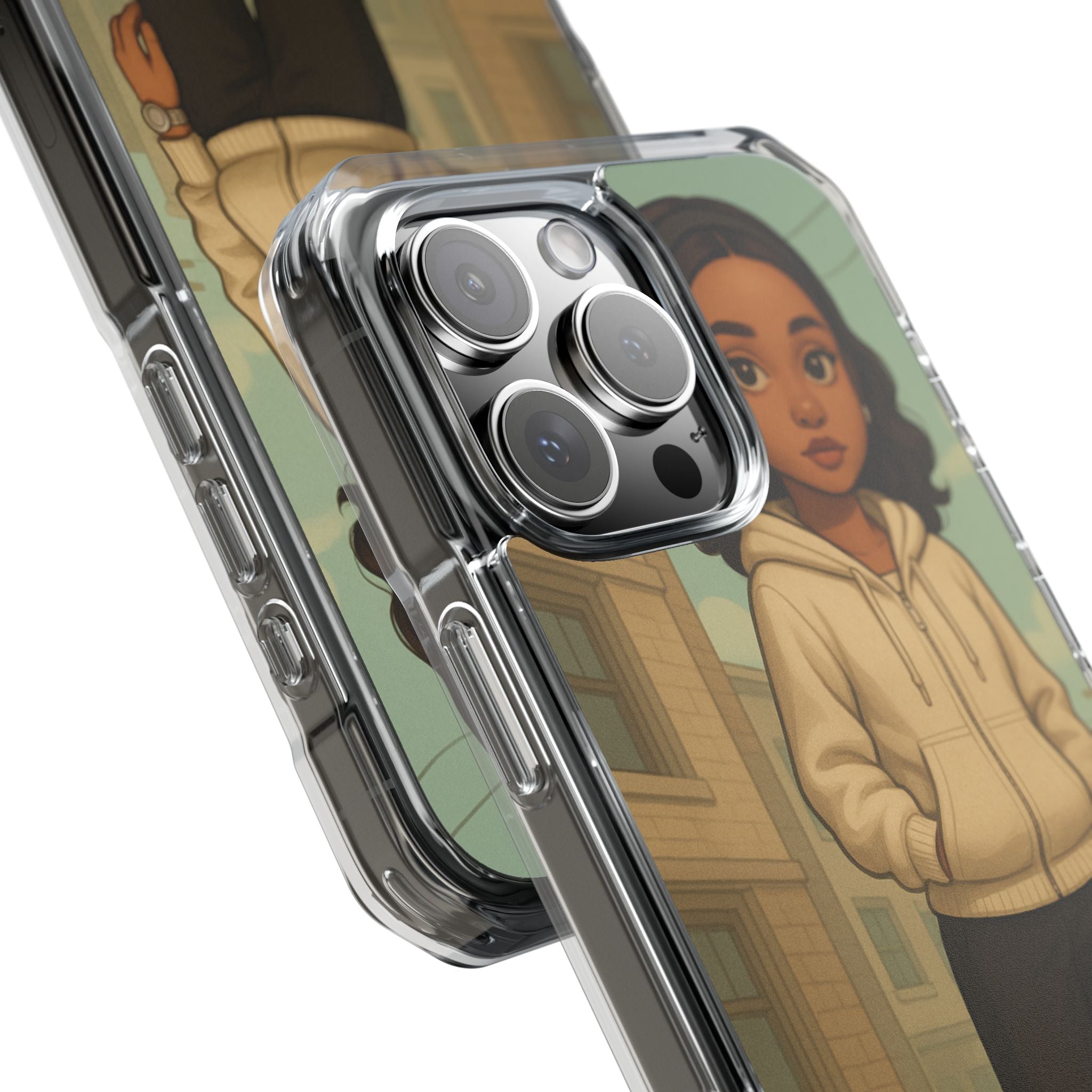 Stylish Magnetic Phone Case, Trendy Clear Impact Case, Protective Phone Cover, Unique Phone Accessory, Customizable [...]