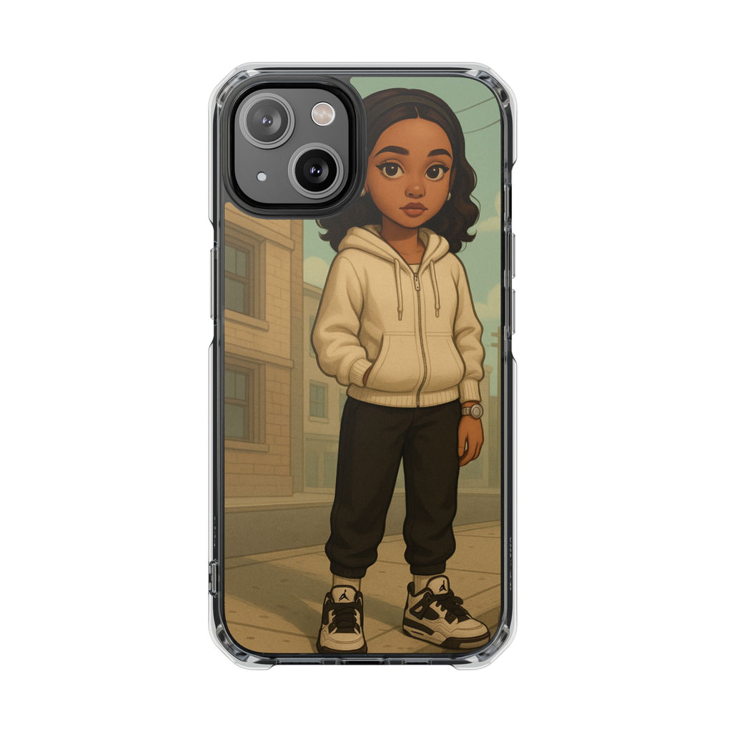 Stylish Magnetic Phone Case, Trendy Clear Impact Case, Protective Phone Cover, Unique Phone Accessory, Customizable [...]