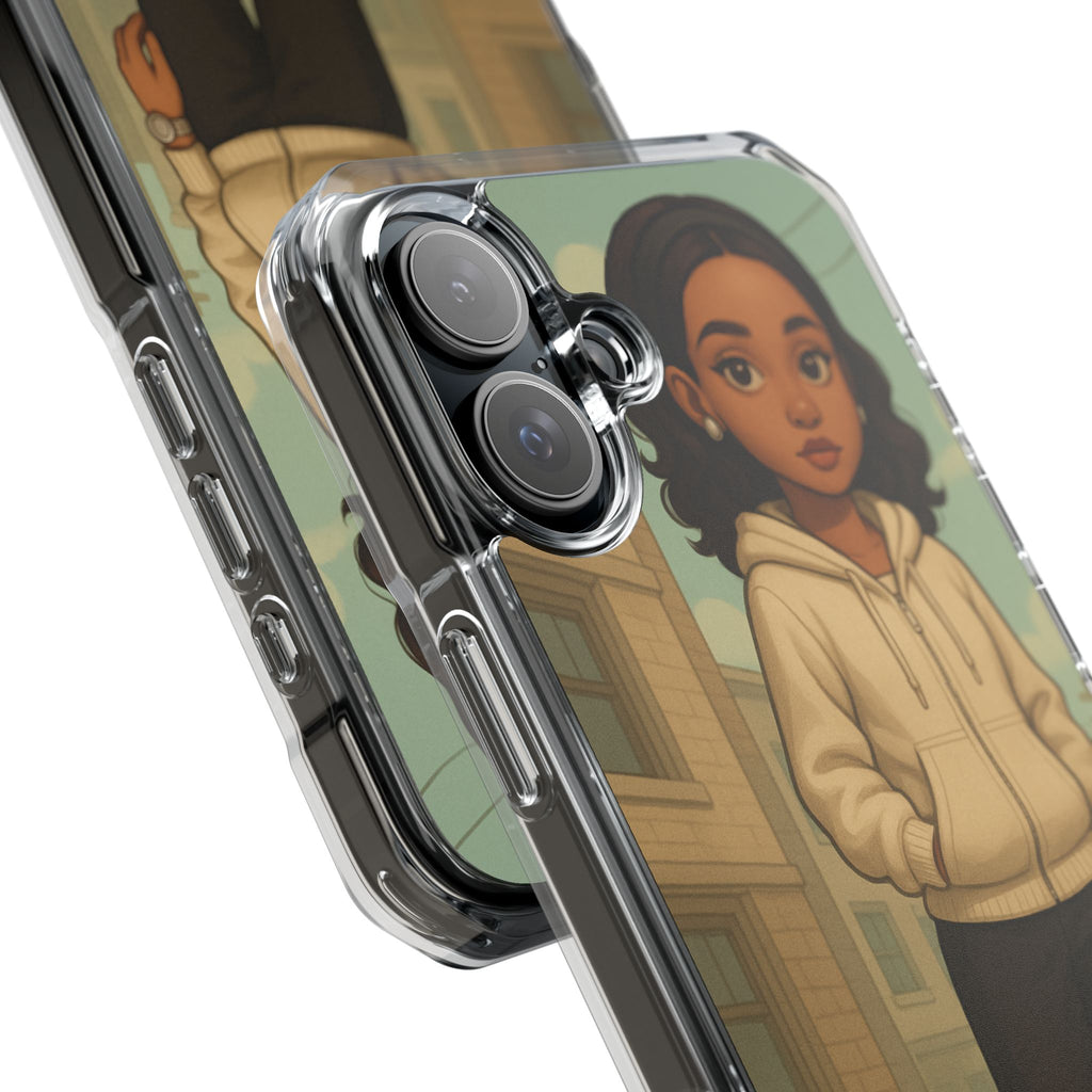 Stylish Magnetic Phone Case, Trendy Clear Impact Case, Protective Phone Cover, Unique Phone Accessory, Customizable [...]