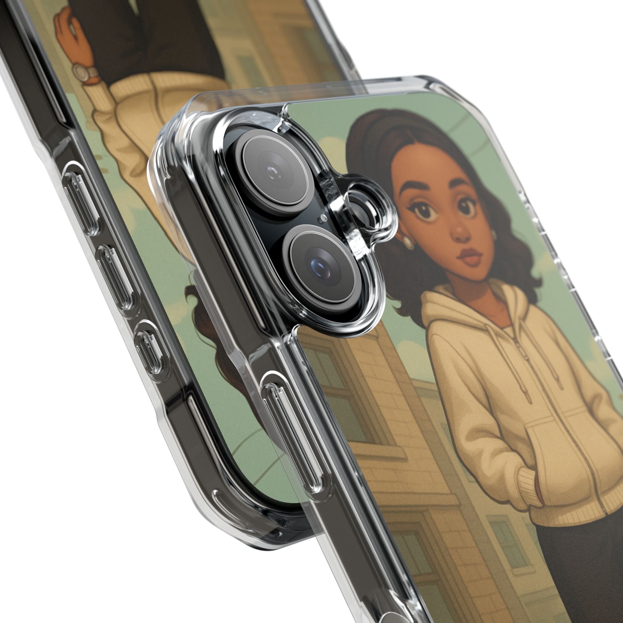 Stylish Magnetic Phone Case, Trendy Clear Impact Case, Protective Phone Cover, Unique Phone Accessory, Customizable [...]