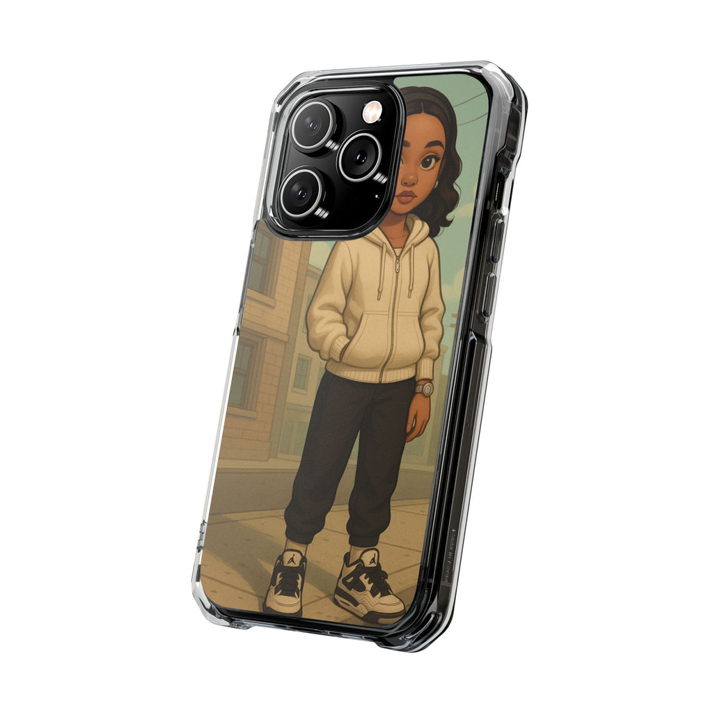 Stylish Magnetic Phone Case, Trendy Clear Impact Case, Protective Phone Cover, Unique Phone Accessory, Customizable [...]