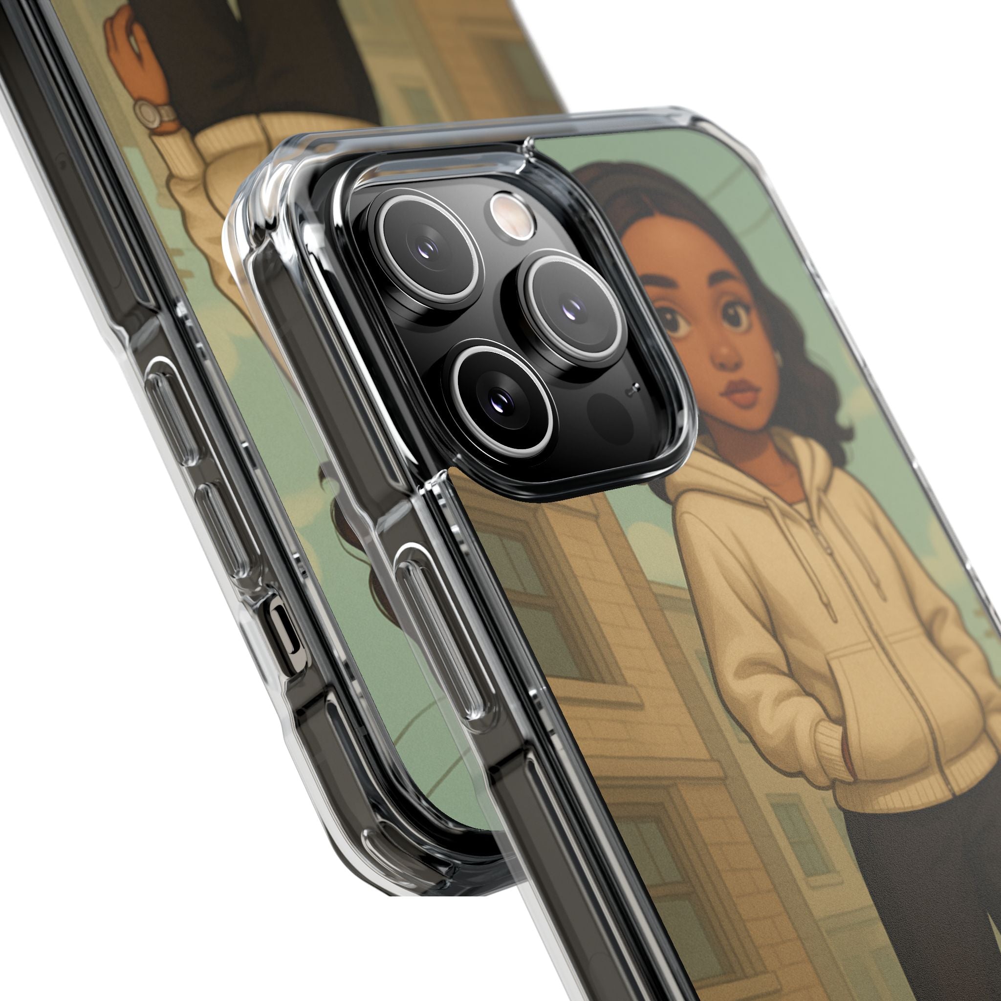 Stylish Magnetic Phone Case, Trendy Clear Impact Case, Protective Phone Cover, Unique Phone Accessory, Customizable [...]