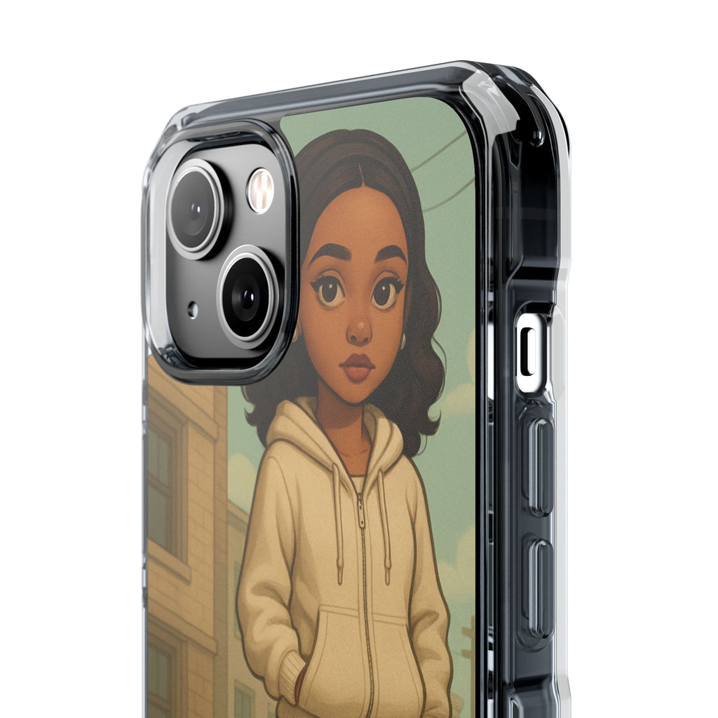 Stylish Magnetic Phone Case, Trendy Clear Impact Case, Protective Phone Cover, Unique Phone Accessory, Customizable [...]