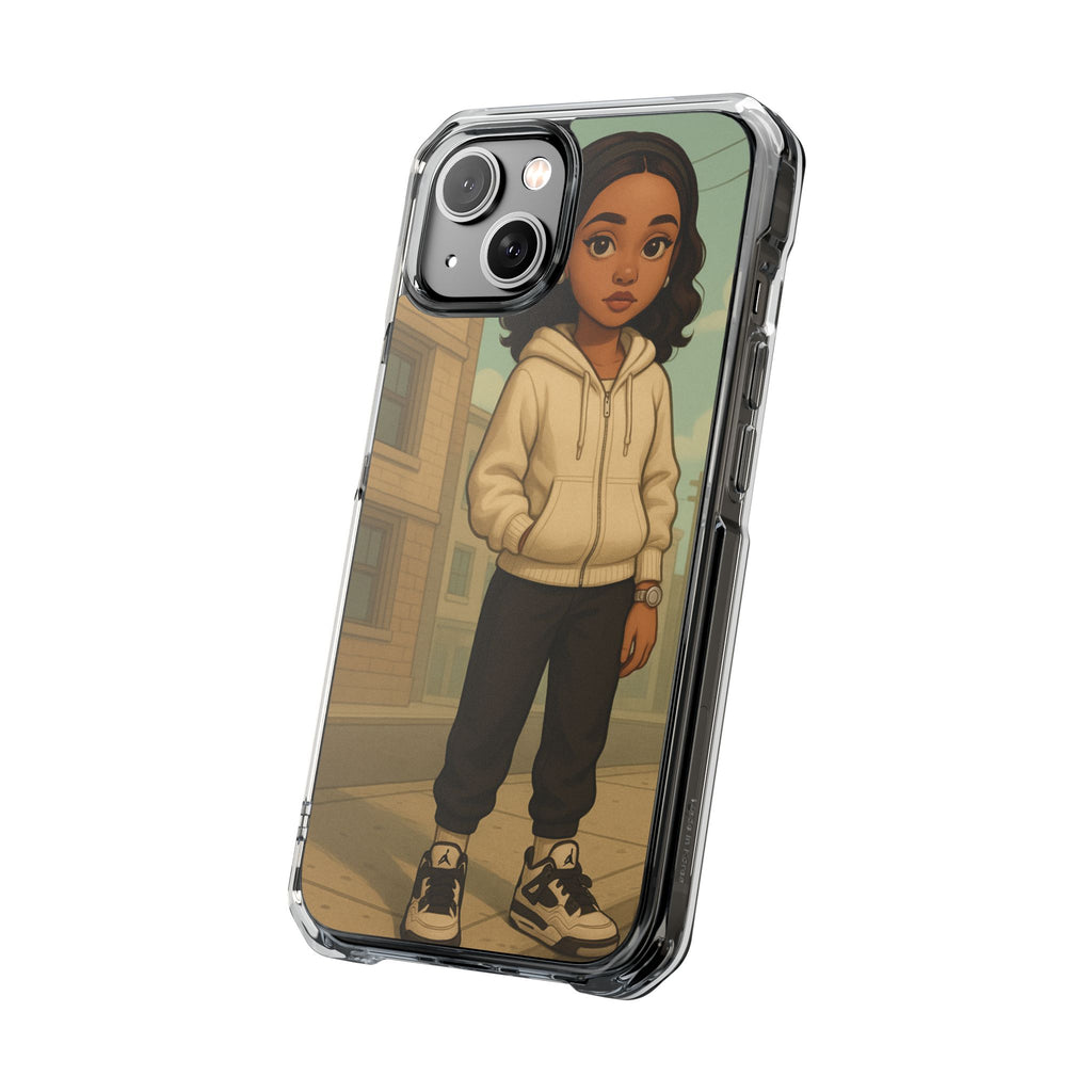 Stylish Magnetic Phone Case, Trendy Clear Impact Case, Protective Phone Cover, Unique Phone Accessory, Customizable [...]