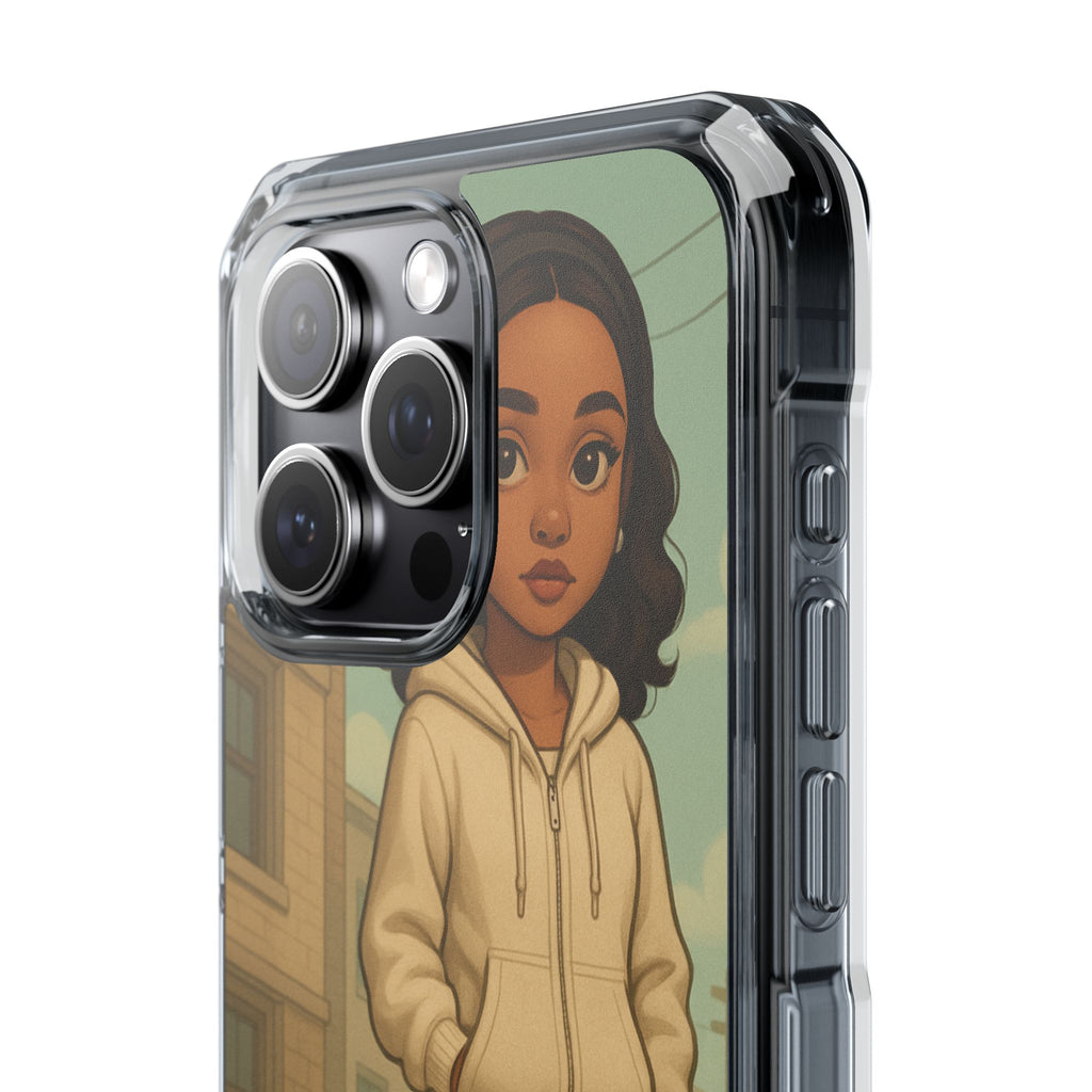 Stylish Magnetic Phone Case, Trendy Clear Impact Case, Protective Phone Cover, Unique Phone Accessory, Customizable [...]