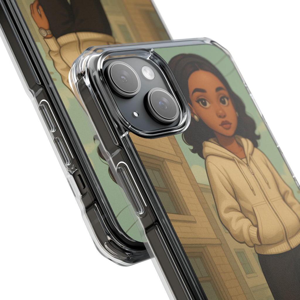 Stylish Magnetic Phone Case, Trendy Clear Impact Case, Protective Phone Cover, Unique Phone Accessory, Customizable [...]