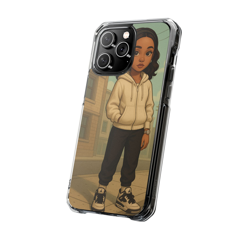 Stylish Magnetic Phone Case, Trendy Clear Impact Case, Protective Phone Cover, Unique Phone Accessory, Customizable [...]