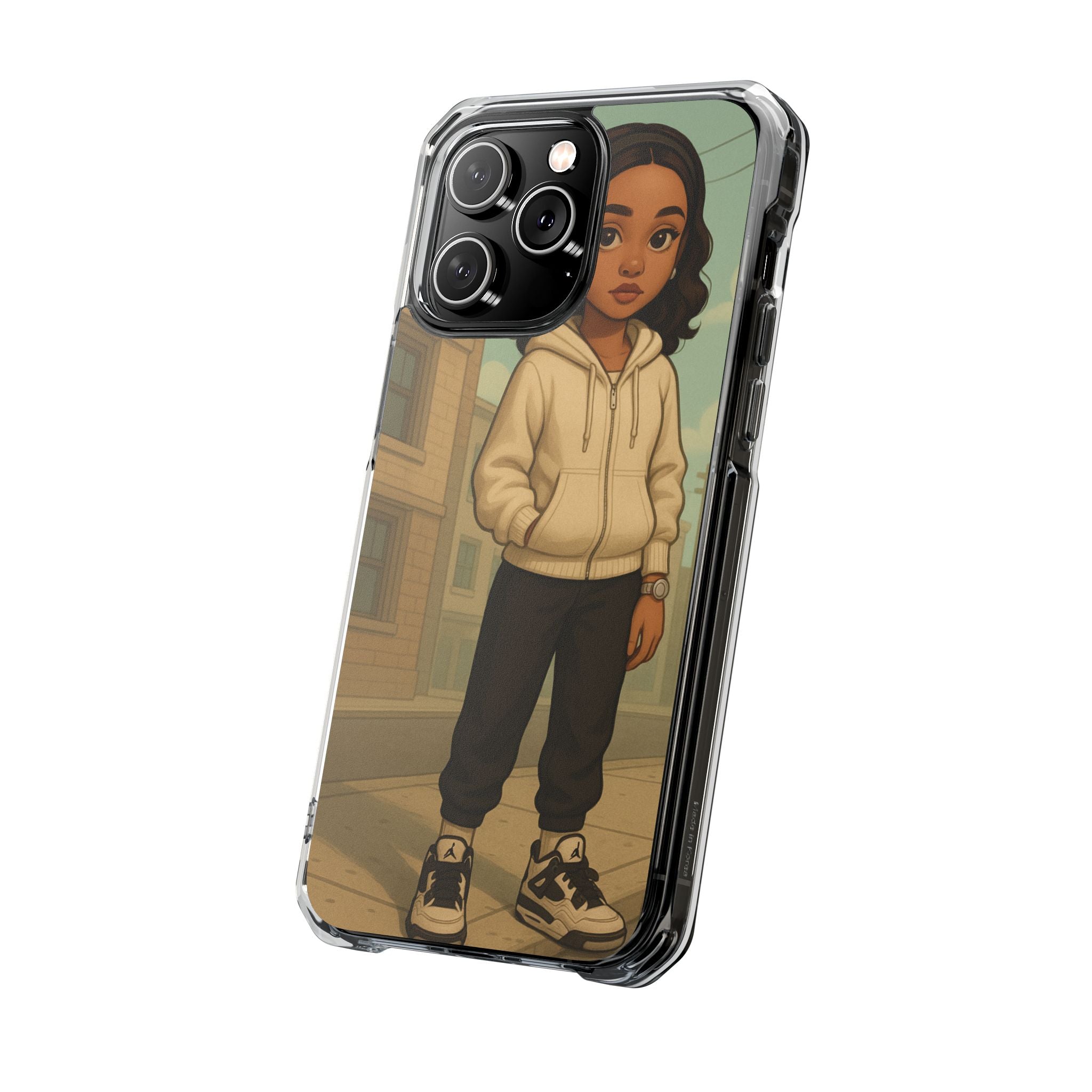 Stylish Magnetic Phone Case, Trendy Clear Impact Case, Protective Phone Cover, Unique Phone Accessory, Customizable [...]