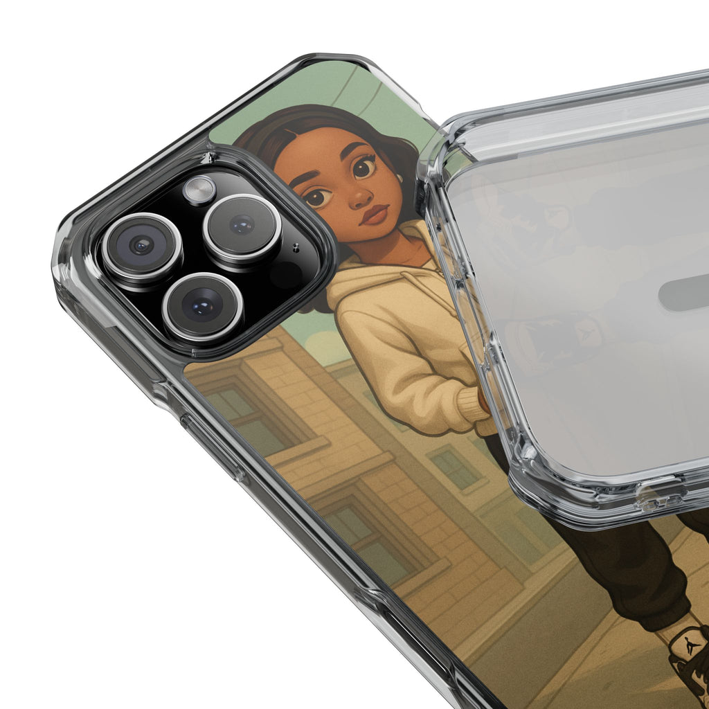 Stylish Magnetic Phone Case, Trendy Clear Impact Case, Protective Phone Cover, Unique Phone Accessory, Customizable [...]