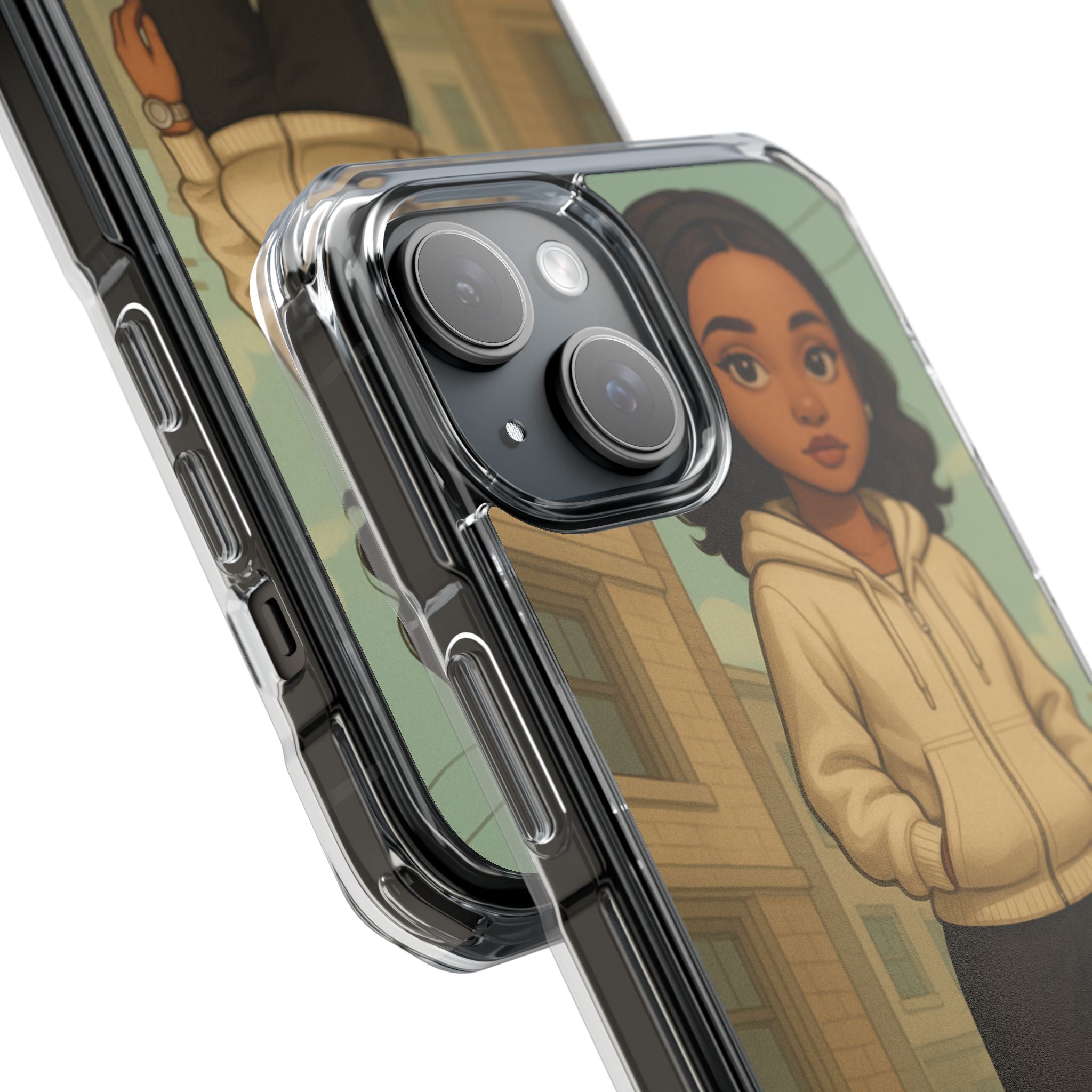 Stylish Magnetic Phone Case, Trendy Clear Impact Case, Protective Phone Cover, Unique Phone Accessory, Customizable [...]