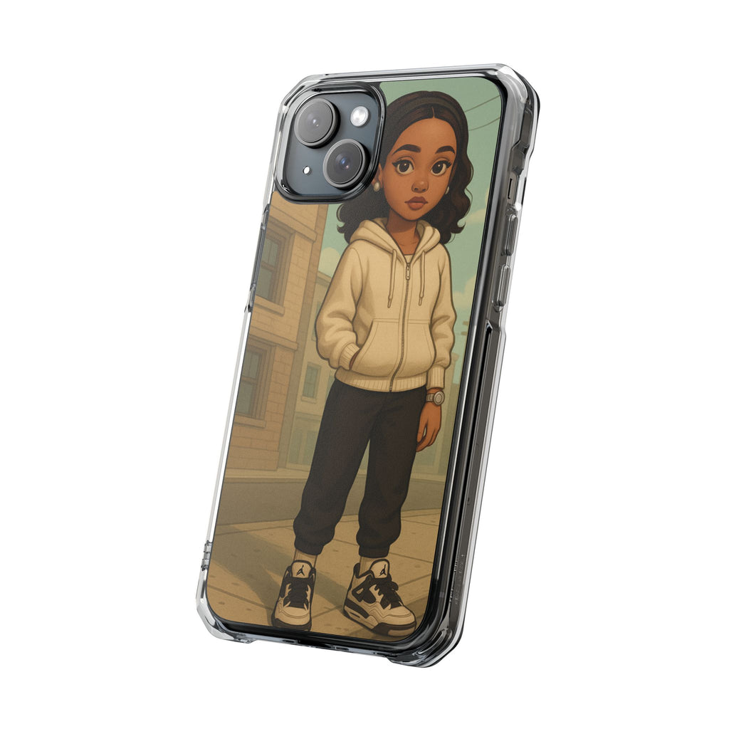 Stylish Magnetic Phone Case, Trendy Clear Impact Case, Protective Phone Cover, Unique Phone Accessory, Customizable [...]