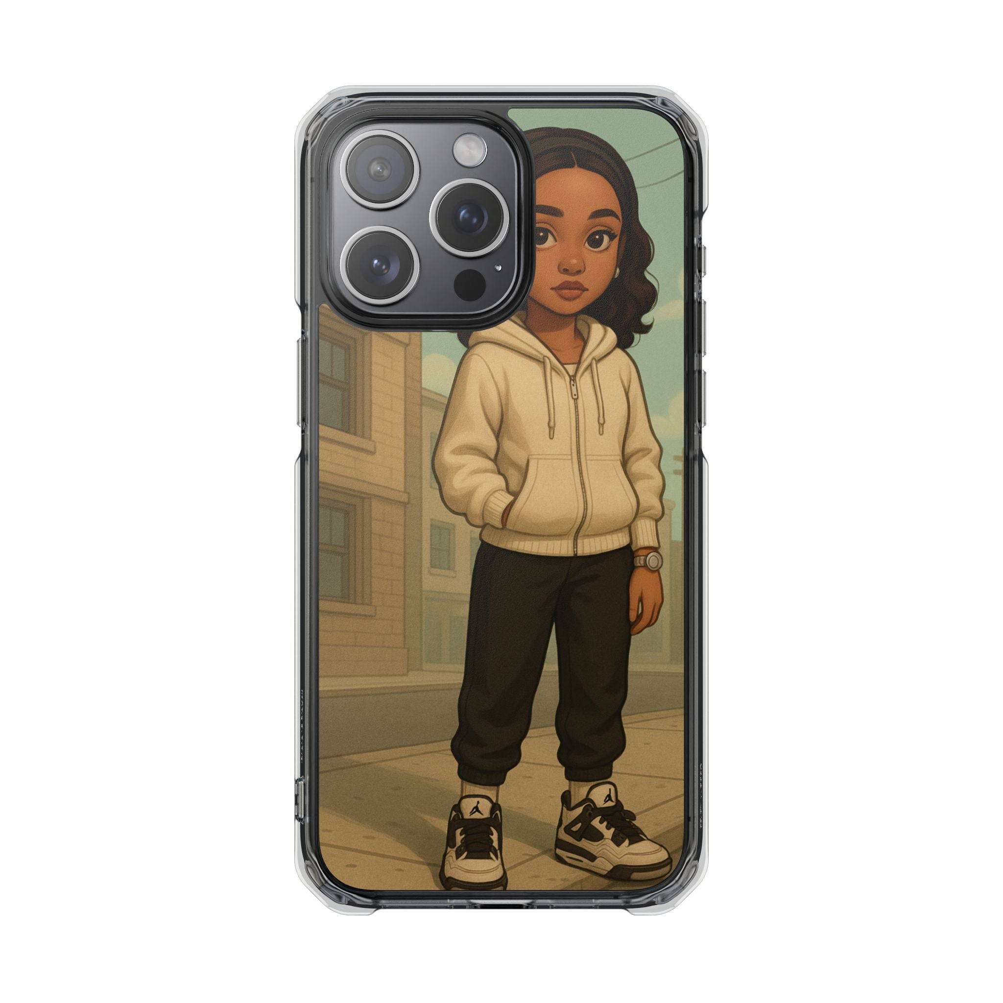 Stylish Magnetic Phone Case, Trendy Clear Impact Case, Protective Phone Cover, Unique Phone Accessory, Customizable [...]