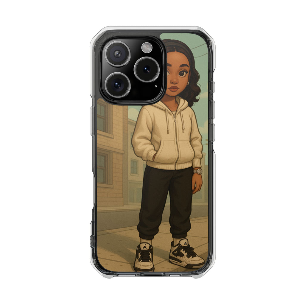 Stylish Magnetic Phone Case, Trendy Clear Impact Case, Protective Phone Cover, Unique Phone Accessory, Customizable [...]