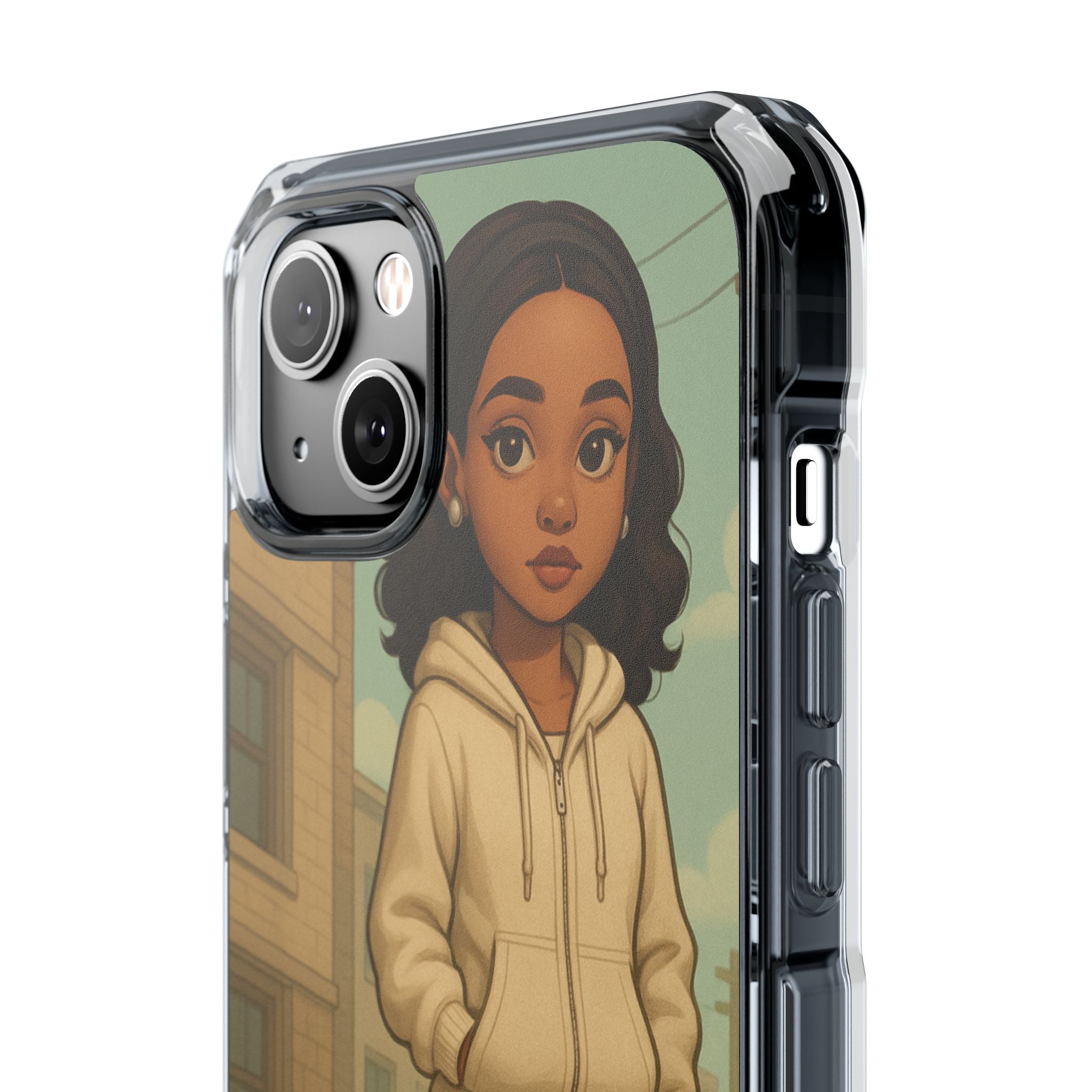 Stylish Magnetic Phone Case, Trendy Clear Impact Case, Protective Phone Cover, Unique Phone Accessory, Customizable [...]