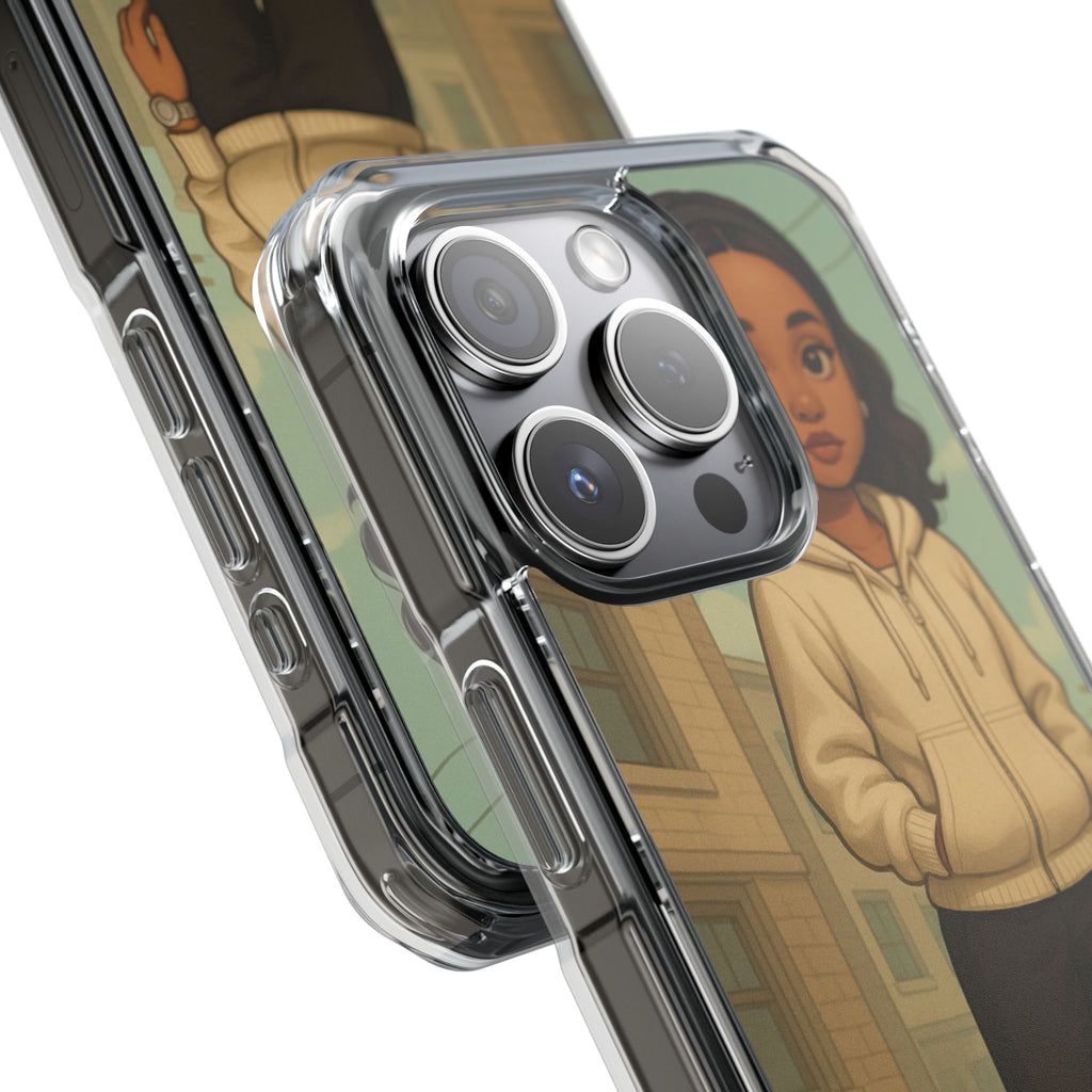 Stylish Magnetic Phone Case, Trendy Clear Impact Case, Protective Phone Cover, Unique Phone Accessory, Customizable [...]