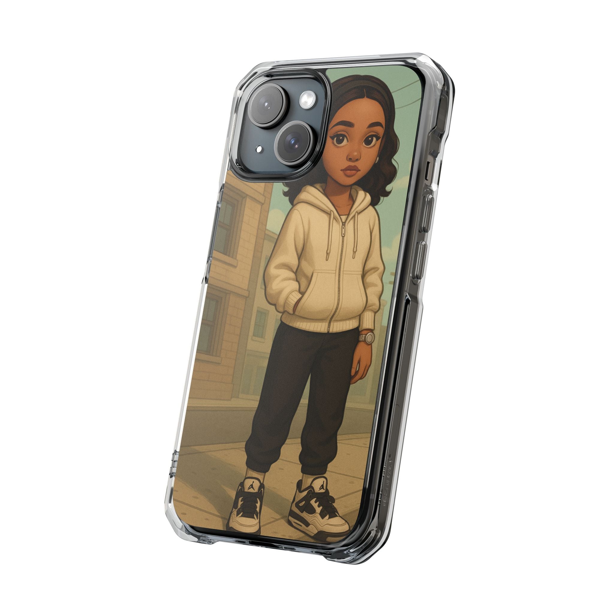 Stylish Magnetic Phone Case, Trendy Clear Impact Case, Protective Phone Cover, Unique Phone Accessory, Customizable [...]