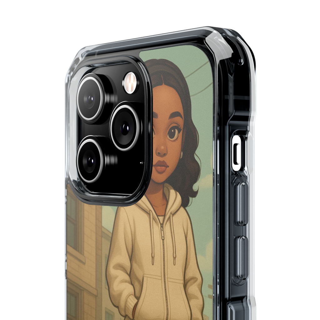 Stylish Magnetic Phone Case, Trendy Clear Impact Case, Protective Phone Cover, Unique Phone Accessory, Customizable [...]