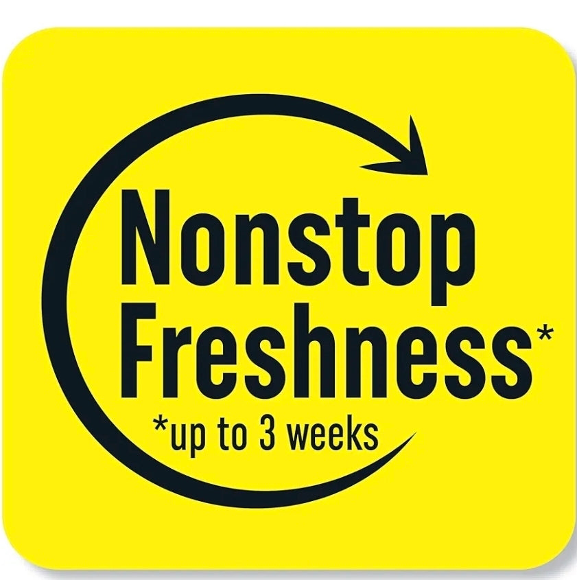 Renuzit Adjustable Solid Gel Air Freshener Cone, Forever Raspberry, Nonstop Freshness, 7 Ounces, 12 Cone